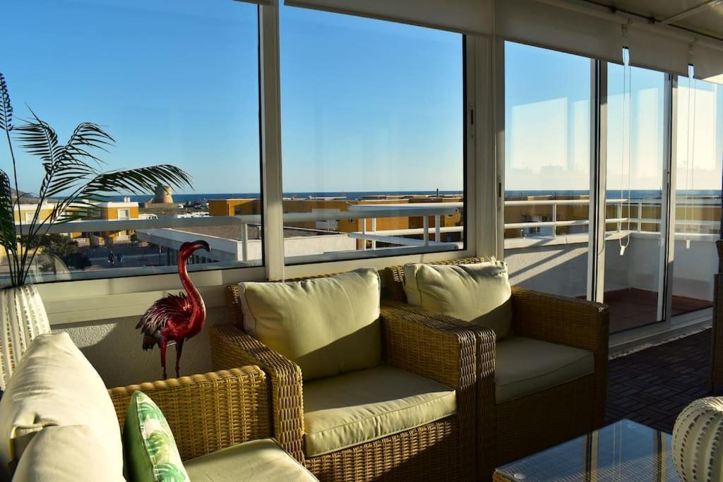 Atico Los Flamingos. Exclusive Terrace With Views Cabo De Gata Ngoại thất bức ảnh