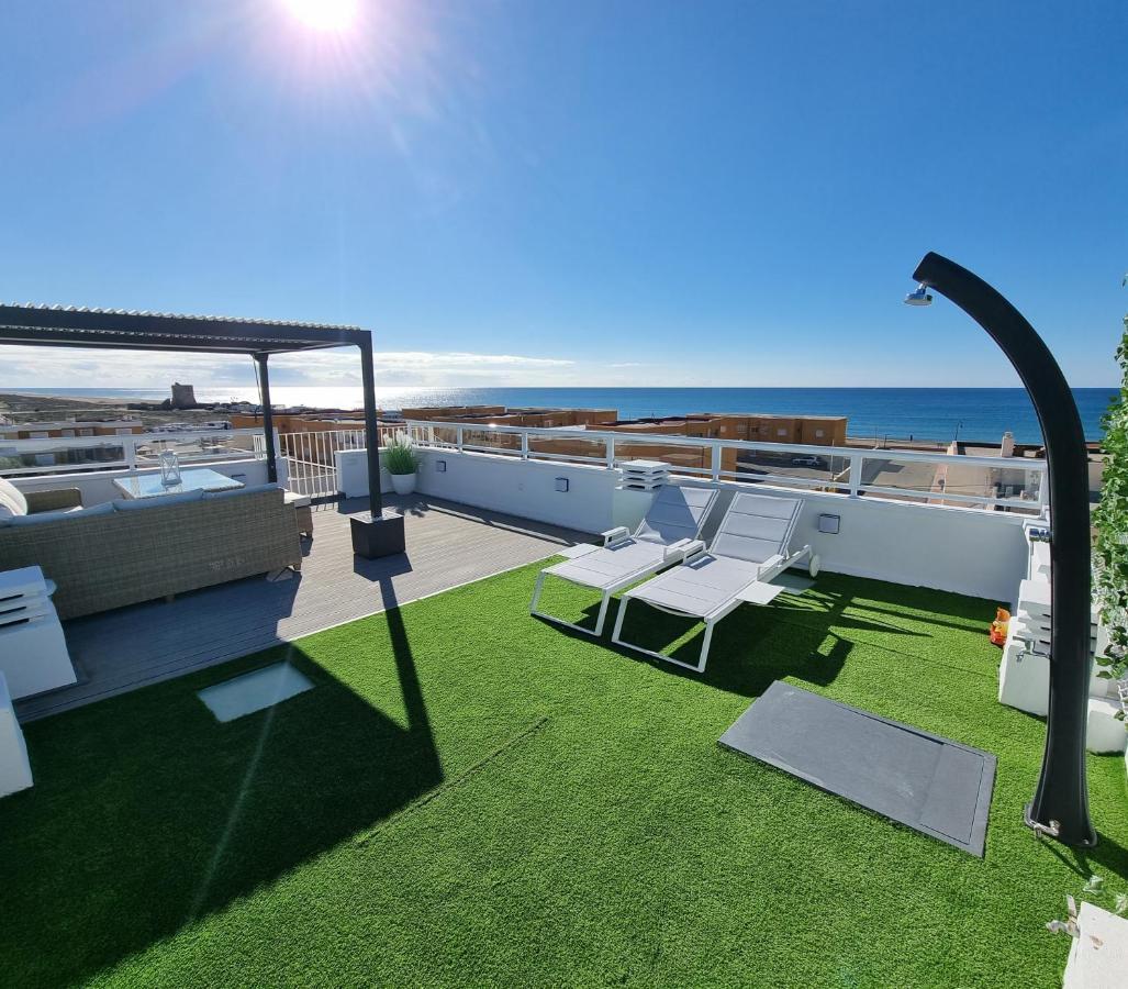 Atico Los Flamingos. Exclusive Terrace With Views Cabo De Gata Ngoại thất bức ảnh